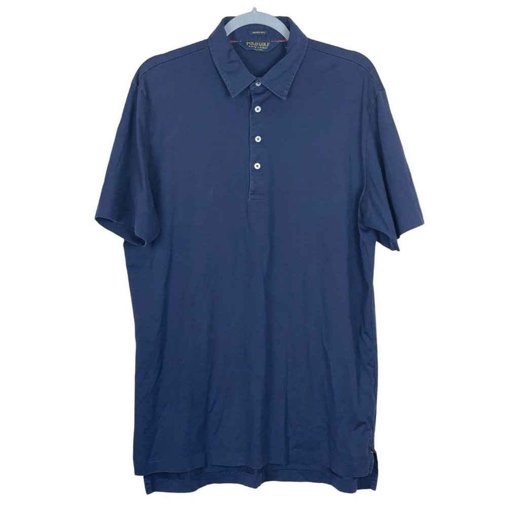 Ralph Lauren Polo Golf Shirt Vintage Lisle Mens